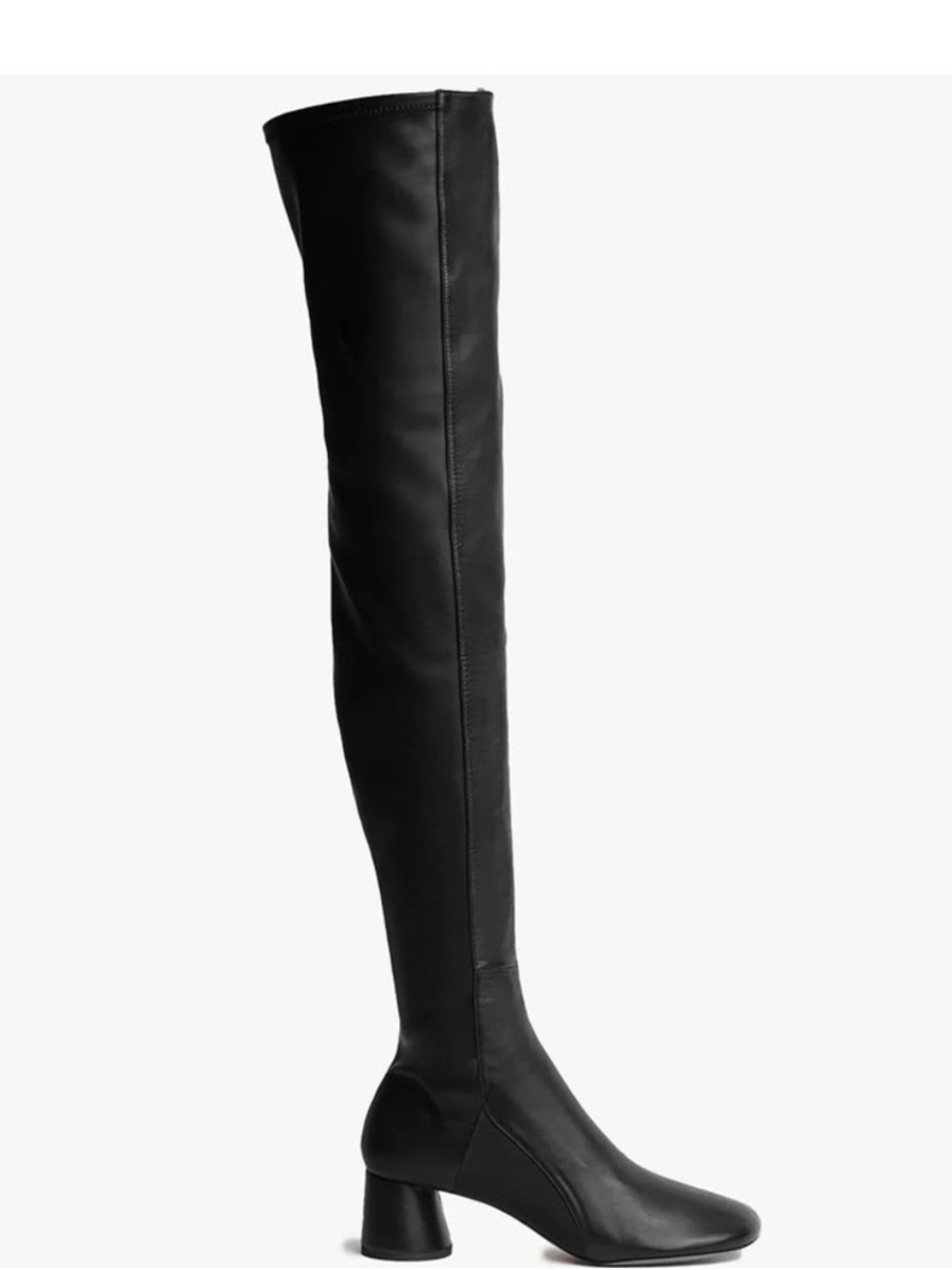 Proenza Schouler Women's Black Over-the-Knee Stretch Glove Boot